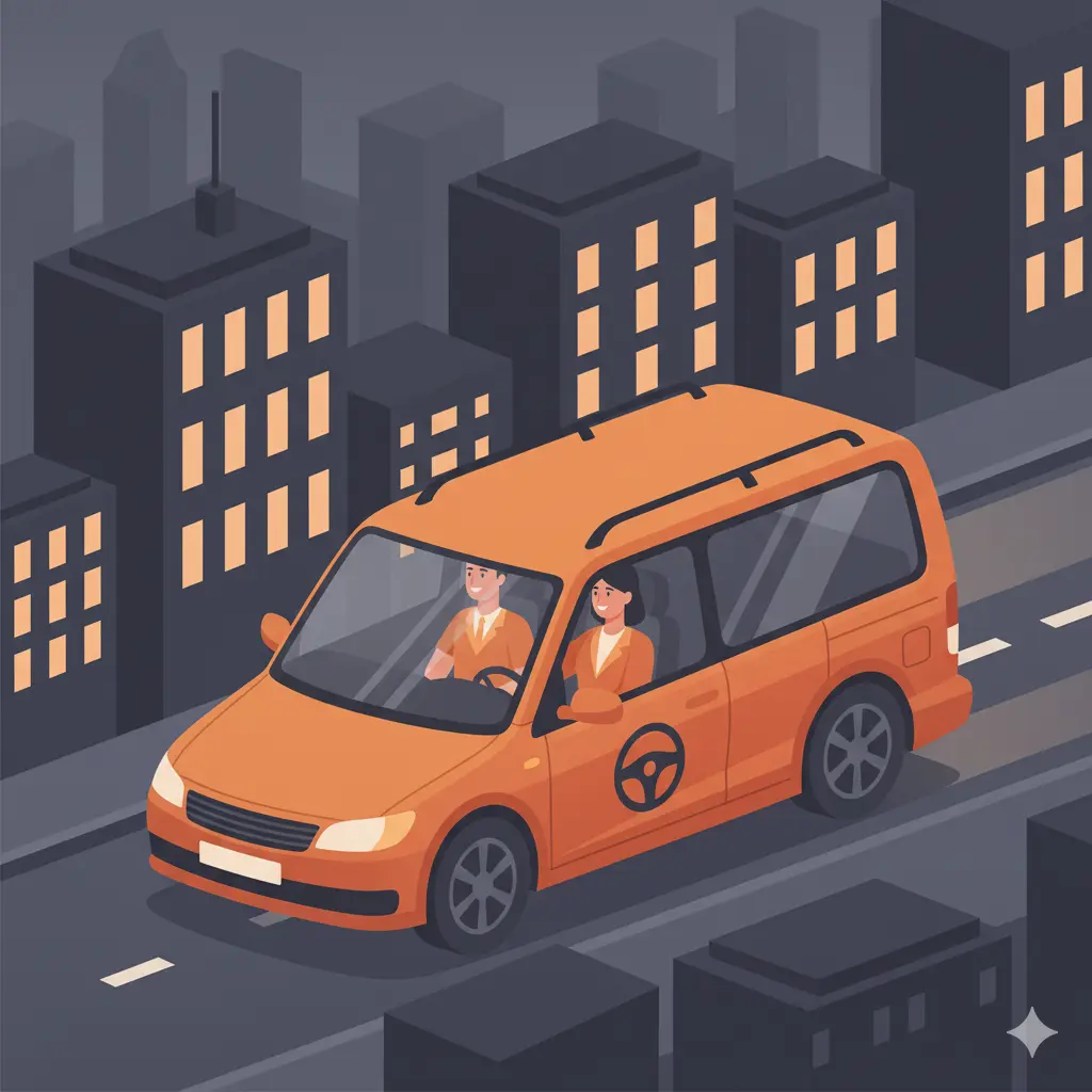 Трансфер водителя при ДТП или поломке